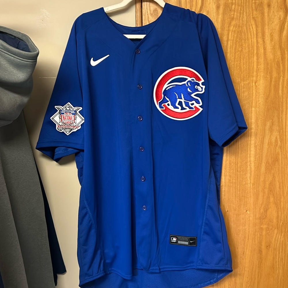 Nike Chicago Cubs Nico Hoerner Authentic Jersey
